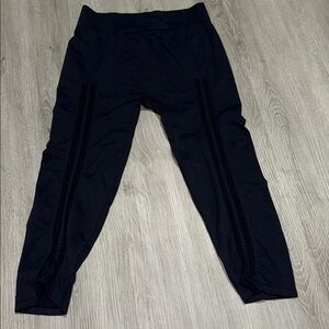 Women’s Fox Racing Black Capri Leggings Mesh M